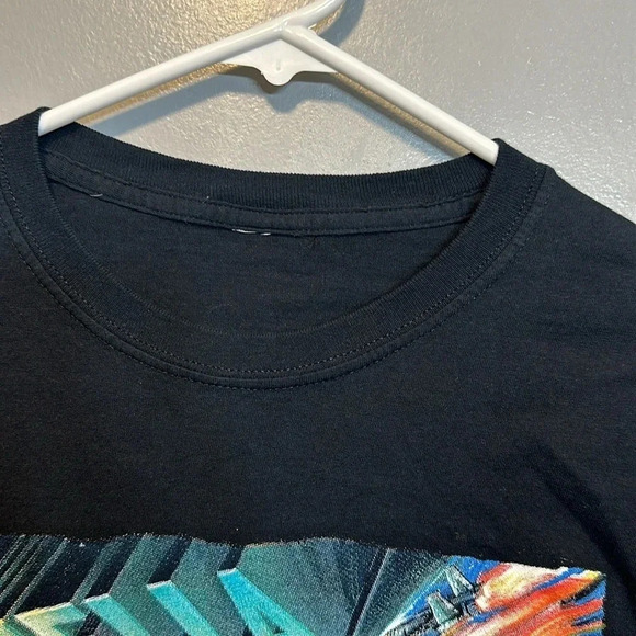 2021 green day fall out boy weezer concert tshirt short sleeve hella mega tour - Picture 3 of 4